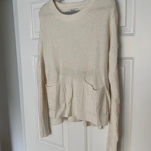 Cream Madewell Sweater